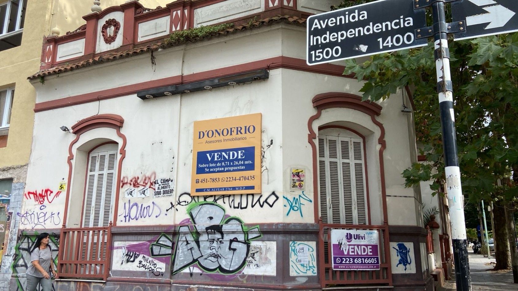 Chalet para construir locales comerciales o edificio , escucha propuestas